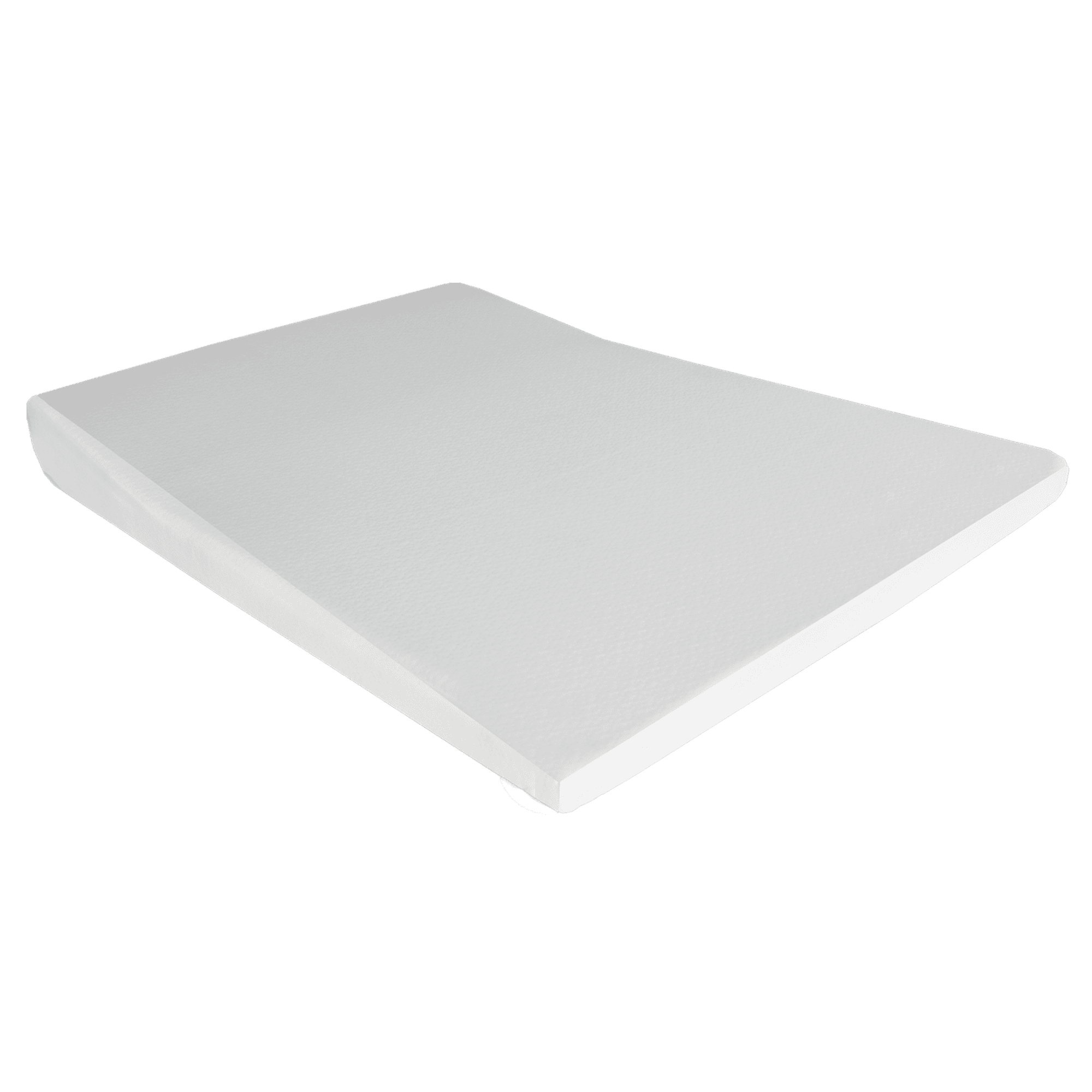 Colchón antirreflujo para cuna de viaje Memory Foam Baby 12 cm x 71 cm x  102 cm blanco