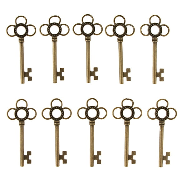 30 piezas 6 cm en de llave colgantes de abalorios tibetanos se a Latón Colgante del encanto de la llave | Walmart en línea