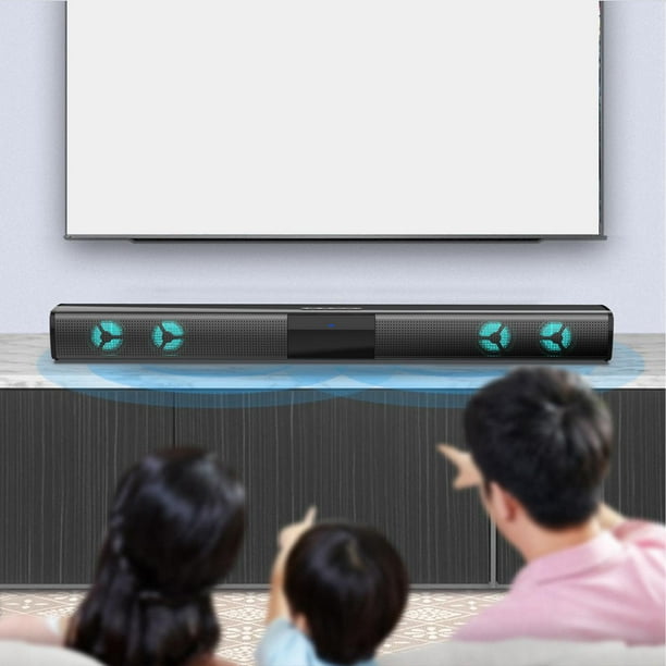Barra de Sonido Bluetooth 5.0 de 22 Pulgadas para TV con Conexión por  Cable/Inalámbrica de Sunnimix