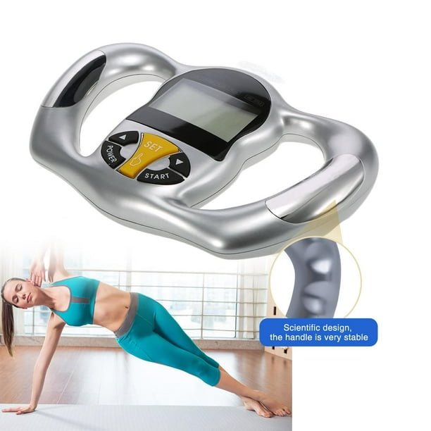 OREQ Analizador digital de grasa corporal, instrumento de medición de grasa  corporal de mano, medidor de IMC, monitor de salud con pantalla grande