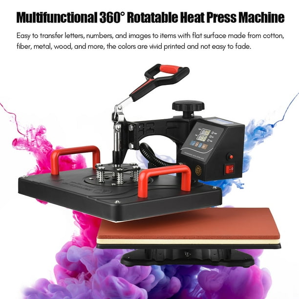 VPABES Máquina de prensa de calor de bolígrafo digital de 6 uds., máquina  de transferencia de logotipo de sublimación 3D para impresión de bolígrafo