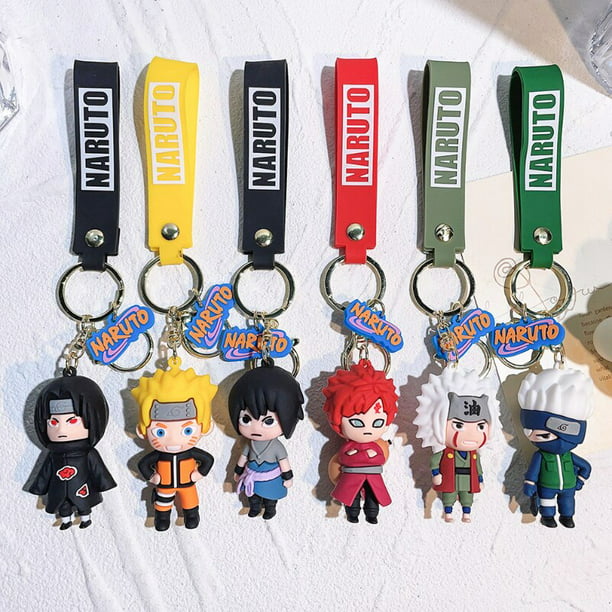 Llaveros de figuras de acción de Anime Naruto, accesorios de dibujos  animados, Akatsuki, Uchiha, Ita Fivean Figuras de anime