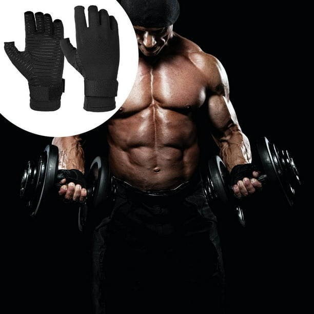 guantes para gym para mujer y hombre, ajustable,Compresión de