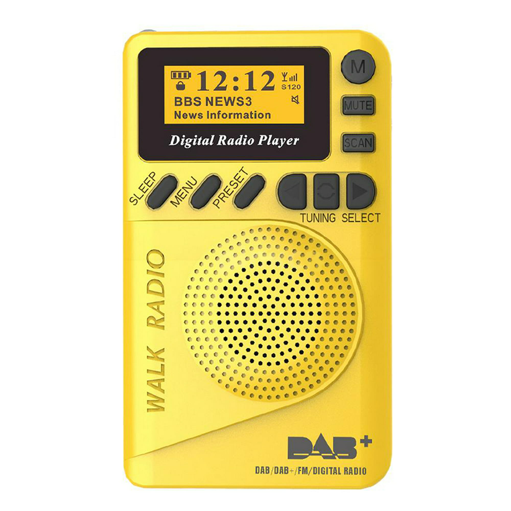 Mini Radio Fm Batería Litio Recargable Incorporada 800mah - Temu Chile