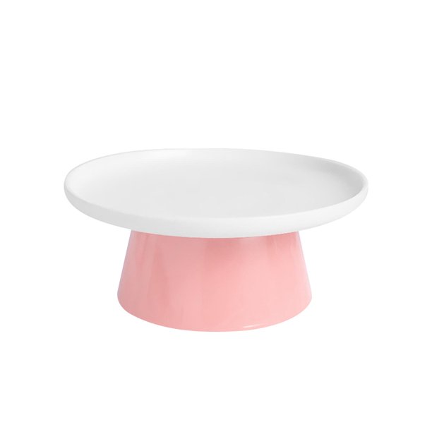 Soporte para tarta rosa