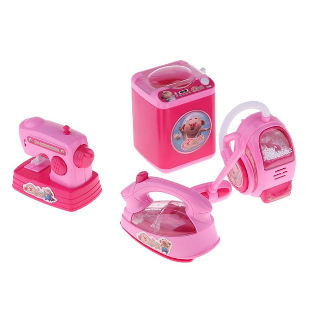 Juguete de aspiradora para , mini aspiradora rosa, de limpieza para ,  electrodomésticos de juguete para , , B B CUTICAT Aspiradora para niños