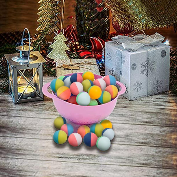 12 bolas de ping pong pelota de tenis de mesa de 16in bolas de plástico de  colores para decoración de fiestas actividades de aprendizaje clase