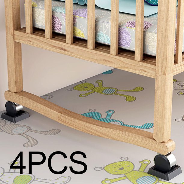 Tapones cuadrados de goma para cama y copas para muebles, Protector de suelo  antiarañazos, copas con ruedas antideslizantes para muebles, sillas,  alfombras, suelos duros, cama 1 pieza Soledad Tapones de rueda