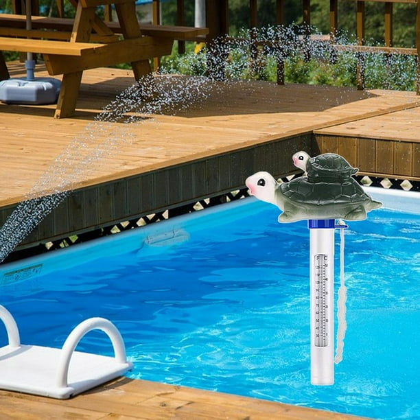 Termómetro de piscina flotante de dibujos animados con medidor de  temperatura Gloria termómetro de piscinas | Bodega Aurrera en línea