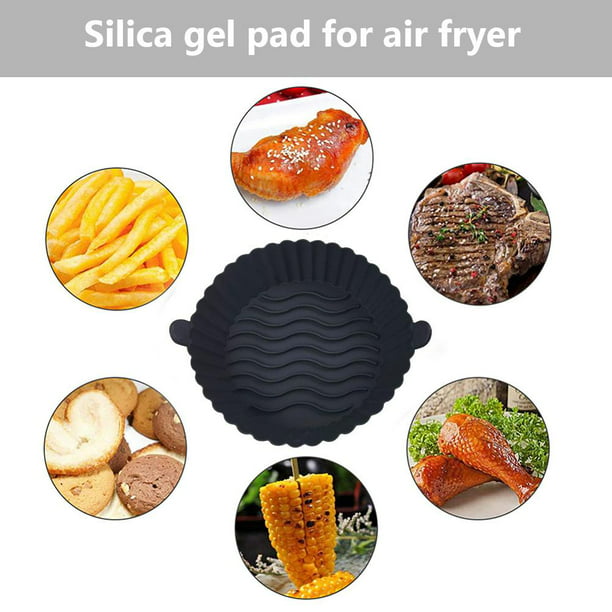 Air Fryer Liner Antiadherente Reutilizable Silicona Freidora Cesta  Vaporizadores Utensilios de cocina Hugtrwg Para estrenar