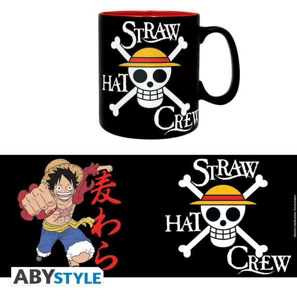 TAZA DE CERAMICA ABYSTYLE ONE PIECE LUFFY AND WANTED – Gameplanet