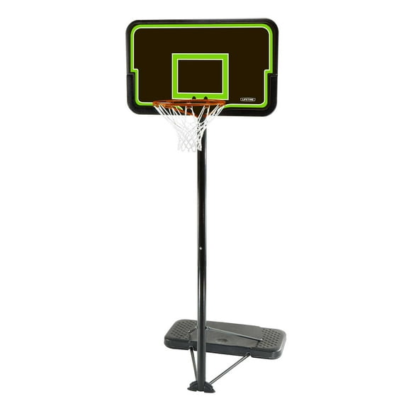 tablero basquetbol 44 pulgadas ajustable portatil lifetime lifetime ajustable portátil 44 pulgadas verde