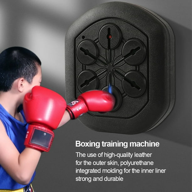 Máquina de boxeo, almohadillas de boxeo de música, máquina inteligente de  boxeo musical, objetivo de reacción de boxeo electrónico, ritmo de ritmo
