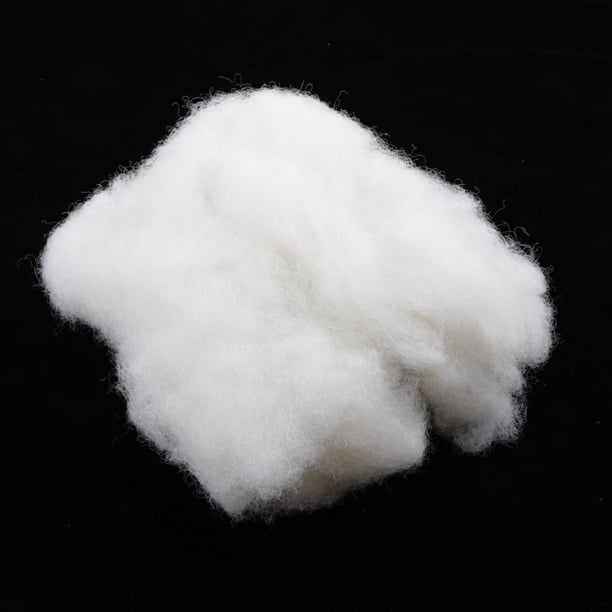 Material de relleno de relleno de fibra de poliéster 2x pa almohada de oso  de peluche Sunnimix Relleno de fibra de poliéster