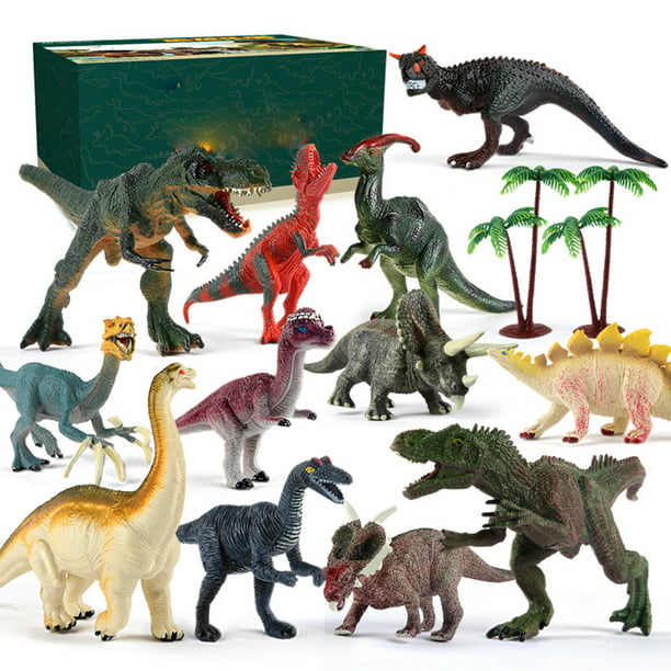 Dinosaurios Juguetes Modelo Realista Dinosaurio 14 Piezas para