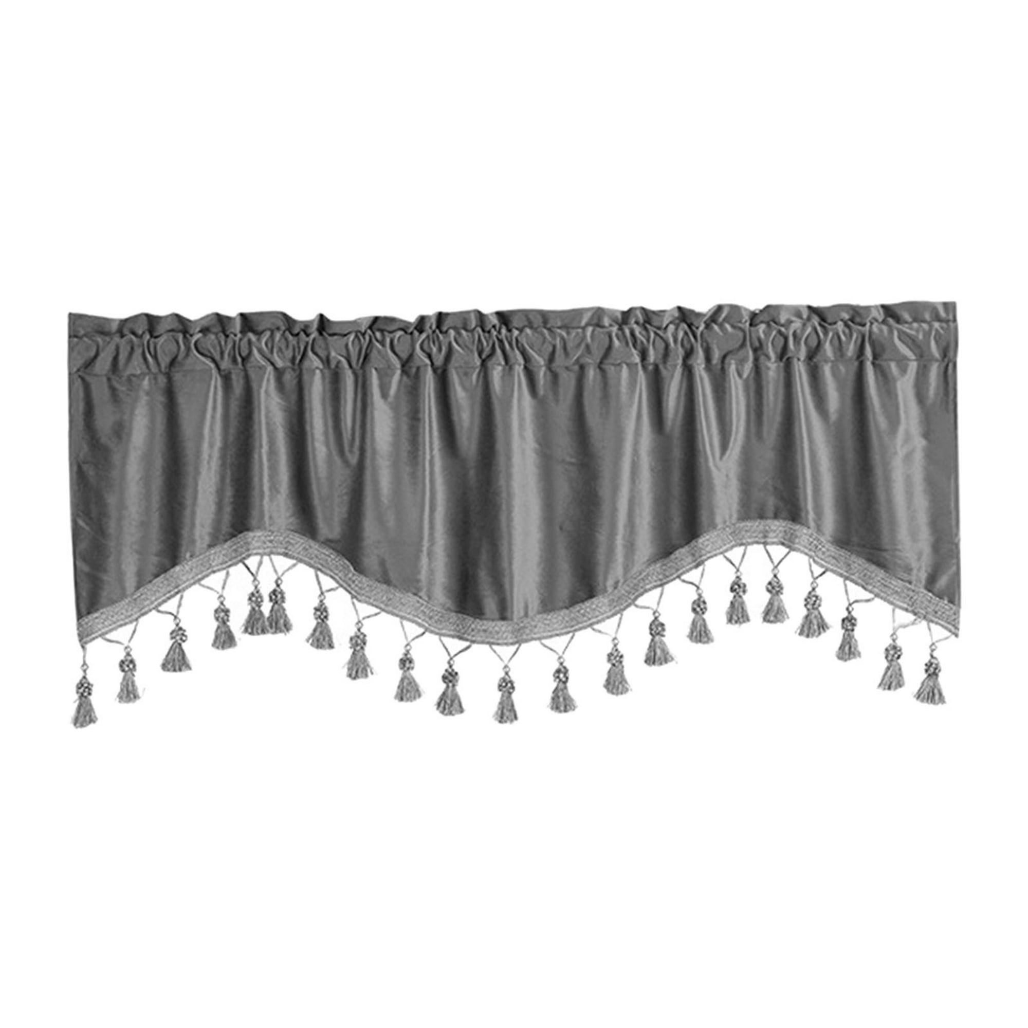  Cortinas cortas blancas y negras para ventanas pequeñas de 72  pulgadas de largo, colección de decoración de gaviotas, juego de 2 paneles  para decoración de ventana de sala de estar, 84