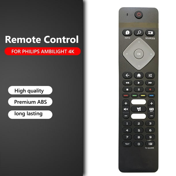 Reemplazo del control remoto de TV para Philips Ambilight 4K Ultra UHD  Android