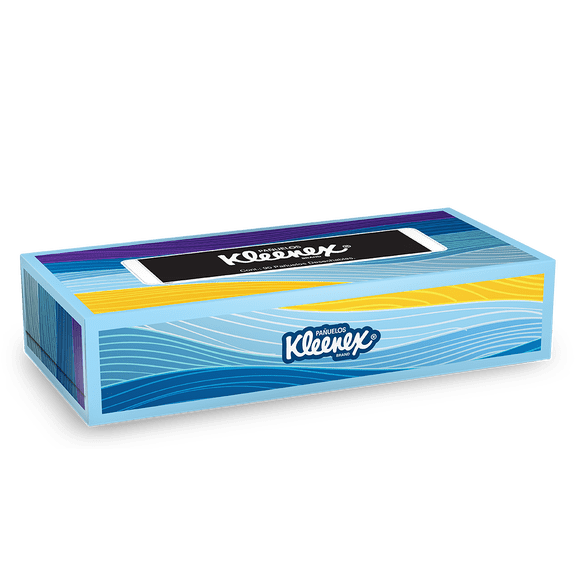 Pañuelos desechables Kleenex 90 hojas dobles
