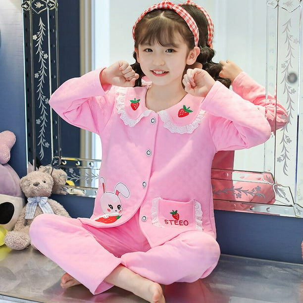 Conjunto de pijamas de Disney Stella Lou para niños, ropa de de pijamas niñas, zhangmengya CONDUJO | Walmart línea