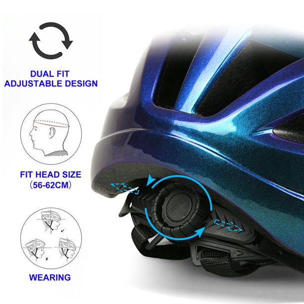 Casco de ciclismo ultraligero para adulto, casco profesional para bicicleta  de montaña y carretera, Scooter Eléctrico Fivean Cascos de ciclismo