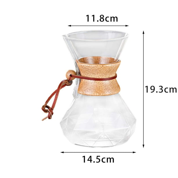 Cafetera de Vidrio Borosilicato Por Goteo