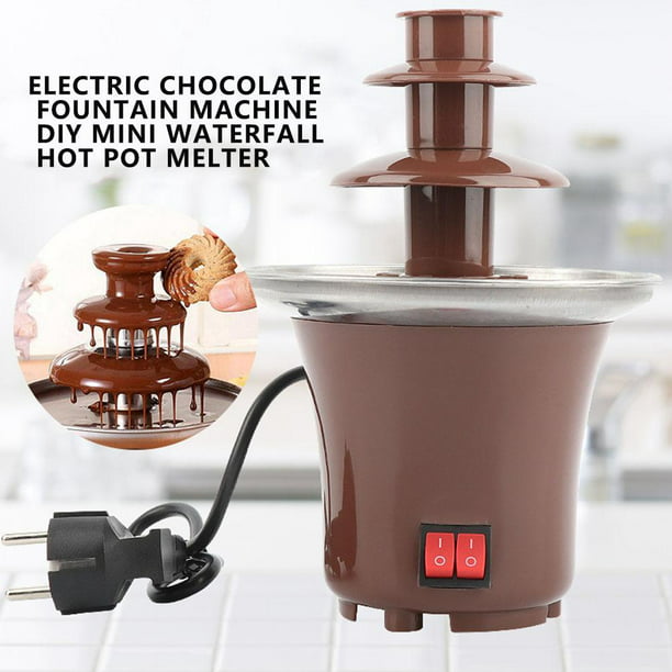 Mini fuente de chocolate Máquina de hotpot de cascada de fondue de