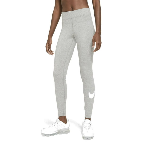 Mallas Nike Sportswear Essential Mujer Deportivo Leggings Gym blanco S Nike  CZ8530 063