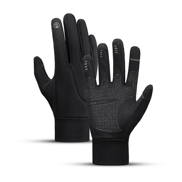 Guantes térmicos a prueba de viento para clima frío, guantes de esquí  negros/grises/rosas/azules para conducir – Los mejores productos en la  tienda online Joom Geek
