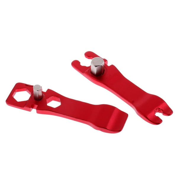 19 en 1 acero multiherramienta bicicleta multiherramienta bicicleta  herramienta de reparación de combinación compacta rojo Zulema Multitool  para