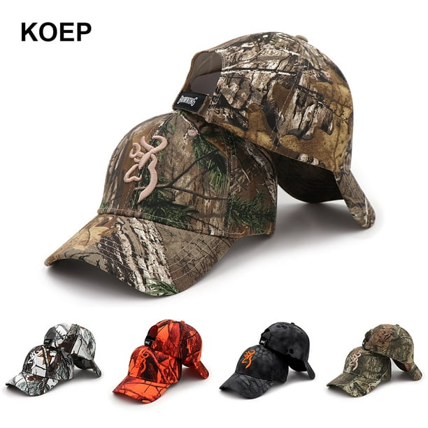 KOEP New Camo Baseball Cap Fishing Caps Men Outdoor Hunting Camouflage  Jungle Hat Airsoft Tactical Hiking Casquette Hats qym unisex