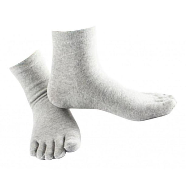  Calcetines para mujer con 5 dedos de algodón que absorben  atléticos, paquete de 6, paquete de 3 : Ropa, Zapatos y Joyería