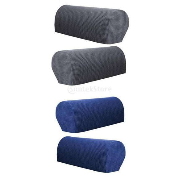 2 pair waterproof stretch for recliner elastic sofa armrest cover slipcovers baoblaze fundas para reposabrazos de sofá