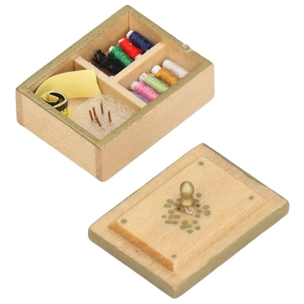Caja costura con accesorios