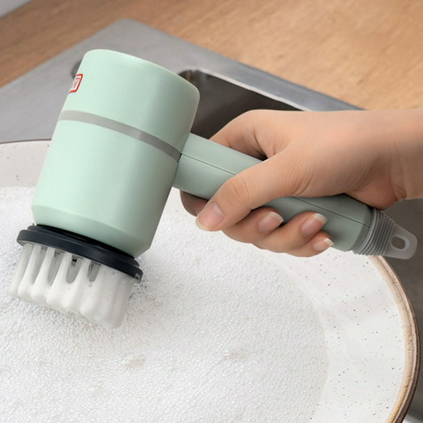 Cepillo de limpieza eléctrico inalámbrico, herramienta de limpieza