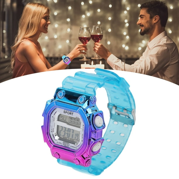  ShockOut Reloj Juliet para mujer, color arándano, extra grande  : Deportes y Actividades al Aire Libre