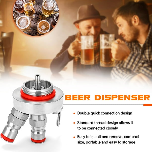 Dispensador de cerveza, grifo de cerveza práctico portátil, dispensador de  cerveza para el hogar tipo G Bar para barril de cerveza