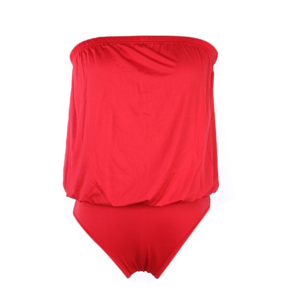 Mono interior de spandex Rojo para mujer