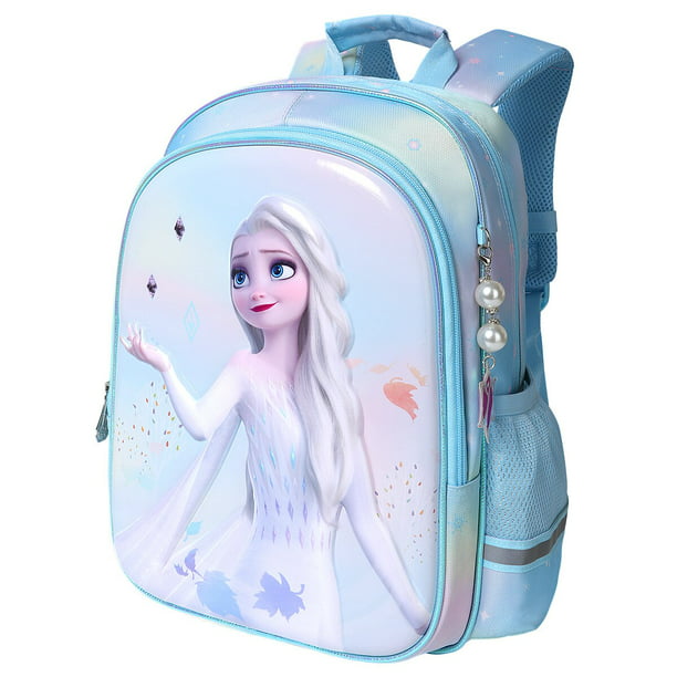 Disney Frozen Girls dibujos animados Elsa mochilas Kawaii moda brillo  estudiante mochila niñas princesa bolsa de viaje niños regalos hola suerte  unisex