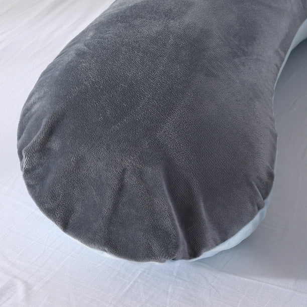 Almohadas grandes en forma de U para mujeres embarazadas cojín de Ehuebsd  maternidad de algodón cómodo para el cuerpo soporte para dormir de lado