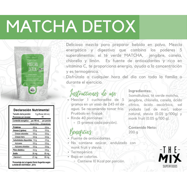 Matcha Slim – Suplemento en polvo de mezcla de bebidas energéticas