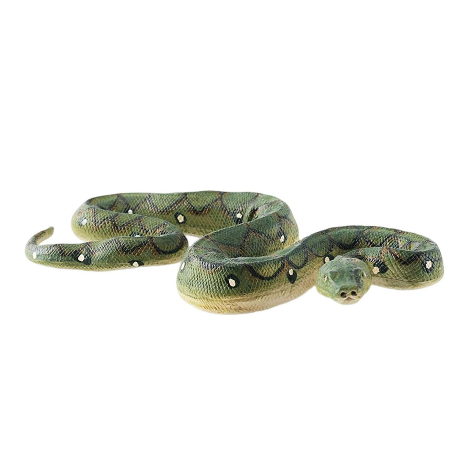 Juguete modelo de serpiente, juguete aterrador para trucos de Halloween,  juguete de serpiente aterrador para decoraciones de mesa Marrón Sunnimix  Juguetes de serpiente de simulación