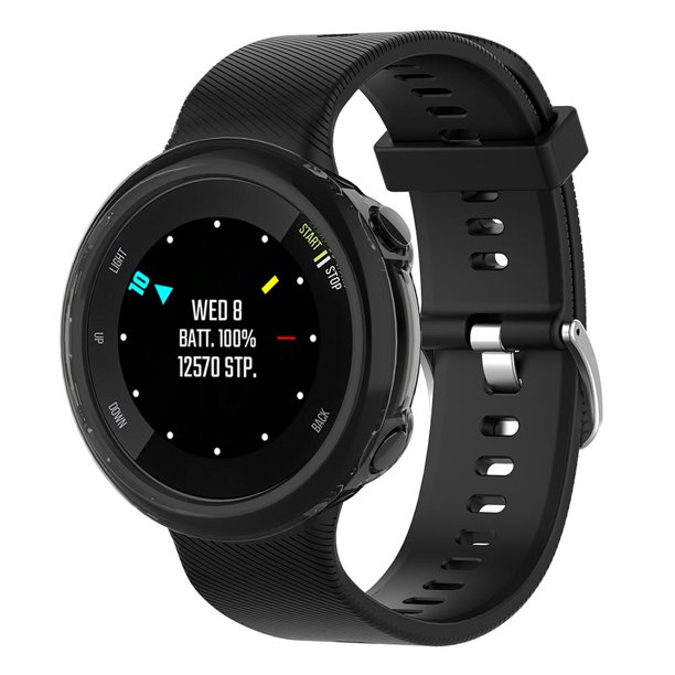 Malla Para Reloj Garmin Forerunner 45 (silicona, Negra)