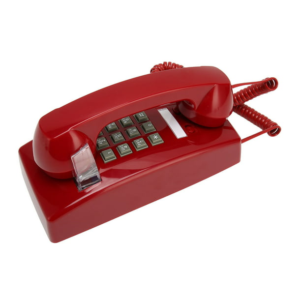 Teléfono Vintage 60s Cable Rojo con Ofertas en Carrefour