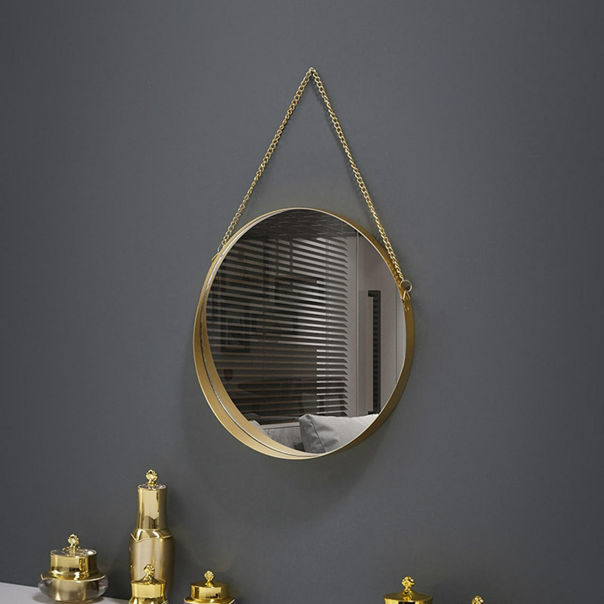 20 piezas en forma geométrica Espejo simple Espejo Pegatina para casa