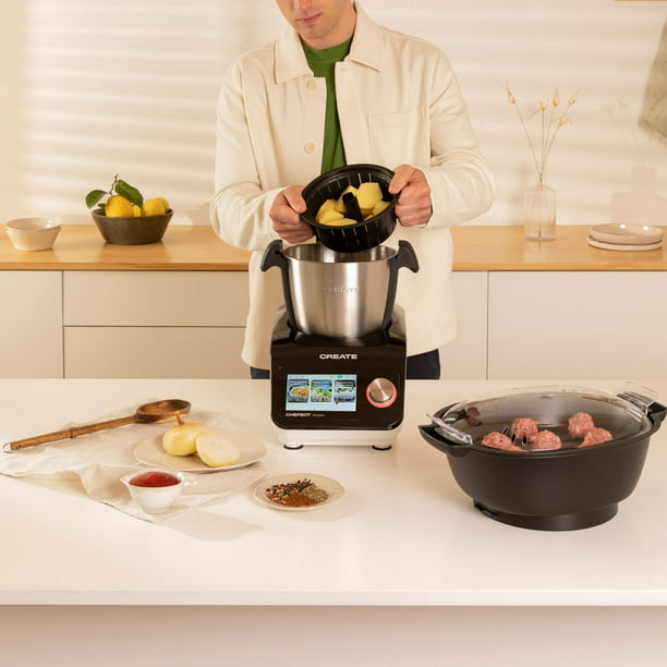 Chefbot Touch - Robot de cocina inteligente + Cesta Vaporera – CREATE MÉXICO