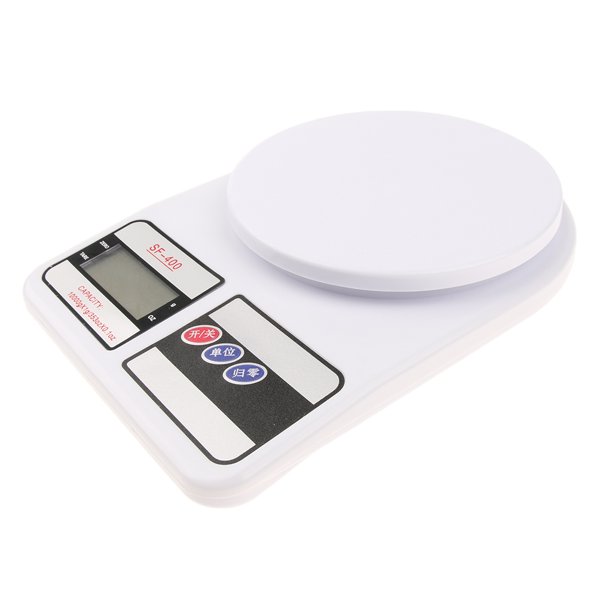 Bascula Digital de Cocina Pesa de Alimentos Balanza Para Gramos Gramera,  11lbs