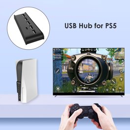 Concentrador USB PS4/PS5, ApexOne 4 puertos USB 3.0 Hub de alta velocidad  5Gbps adaptador divisor USB para PS4/PS5, Xbox One/360, mouse, teclado