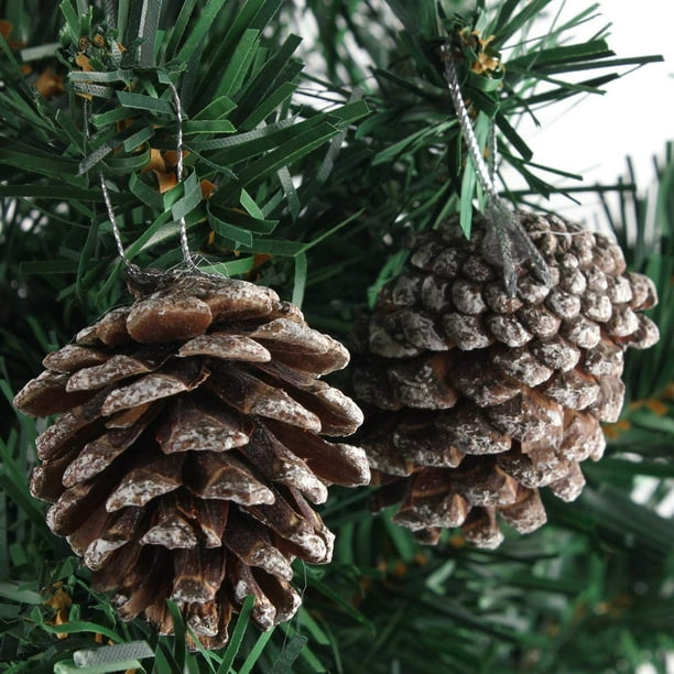 Frosted Pine Cone Tree