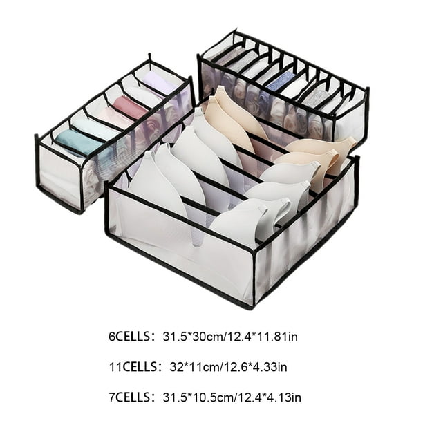 Caja de almacenamiento para armario, organizador multifuncional lavable  para armario doméstico, 3 uds. FLhrweasw Nuevo