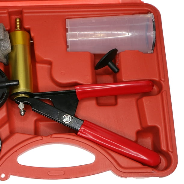  Set de herramientas 2 en 1 purgador de frenos y sintonizador de  prueba de bomba de vaciado : Automotriz